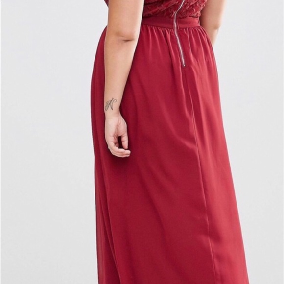 ASOS beautiful  maxi dress plus size - Picture 7 of 15